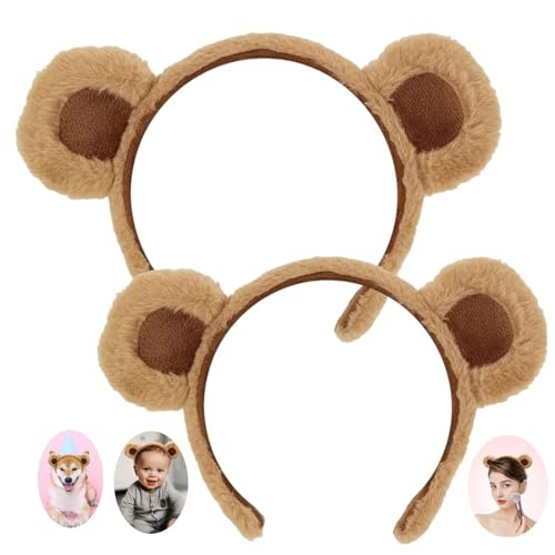 Deer Antler Headband 4 Pack Fluffy Reindeer Antlers K70252