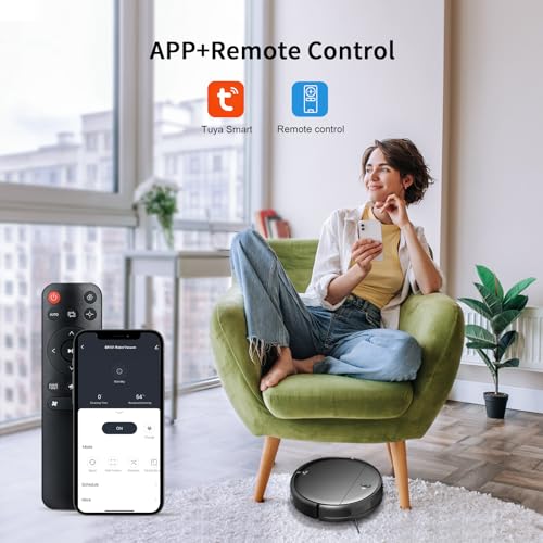 Robot Vacuum and Mop Combo, 2 in 1 Robotic Vacuum J780505