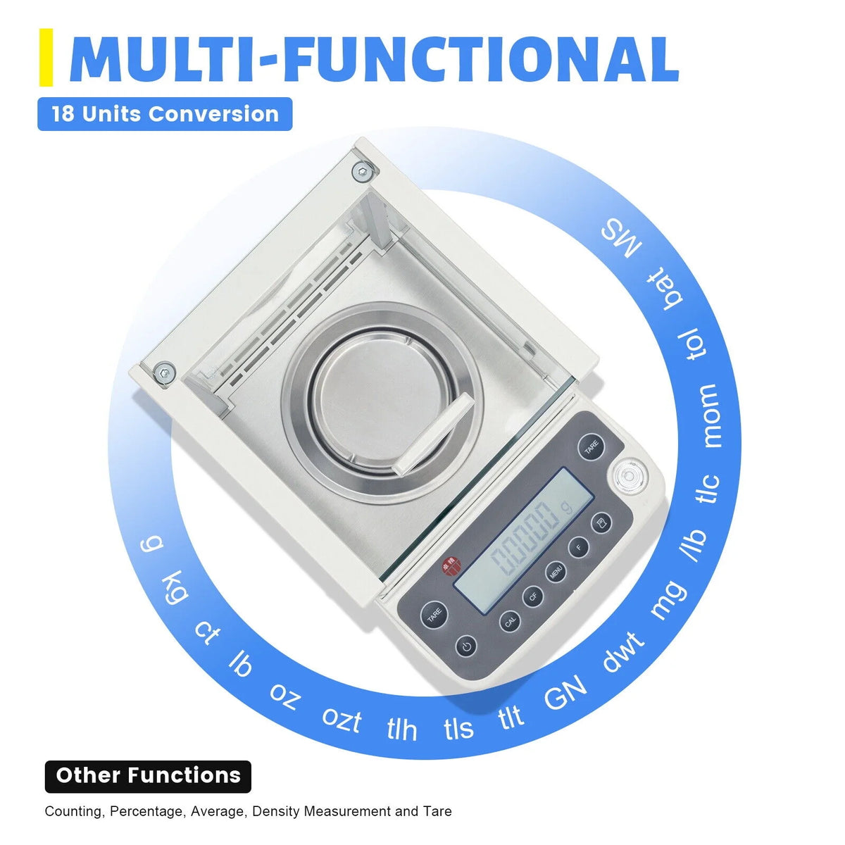 0.1 mg Electronic Analytical Balance M37994