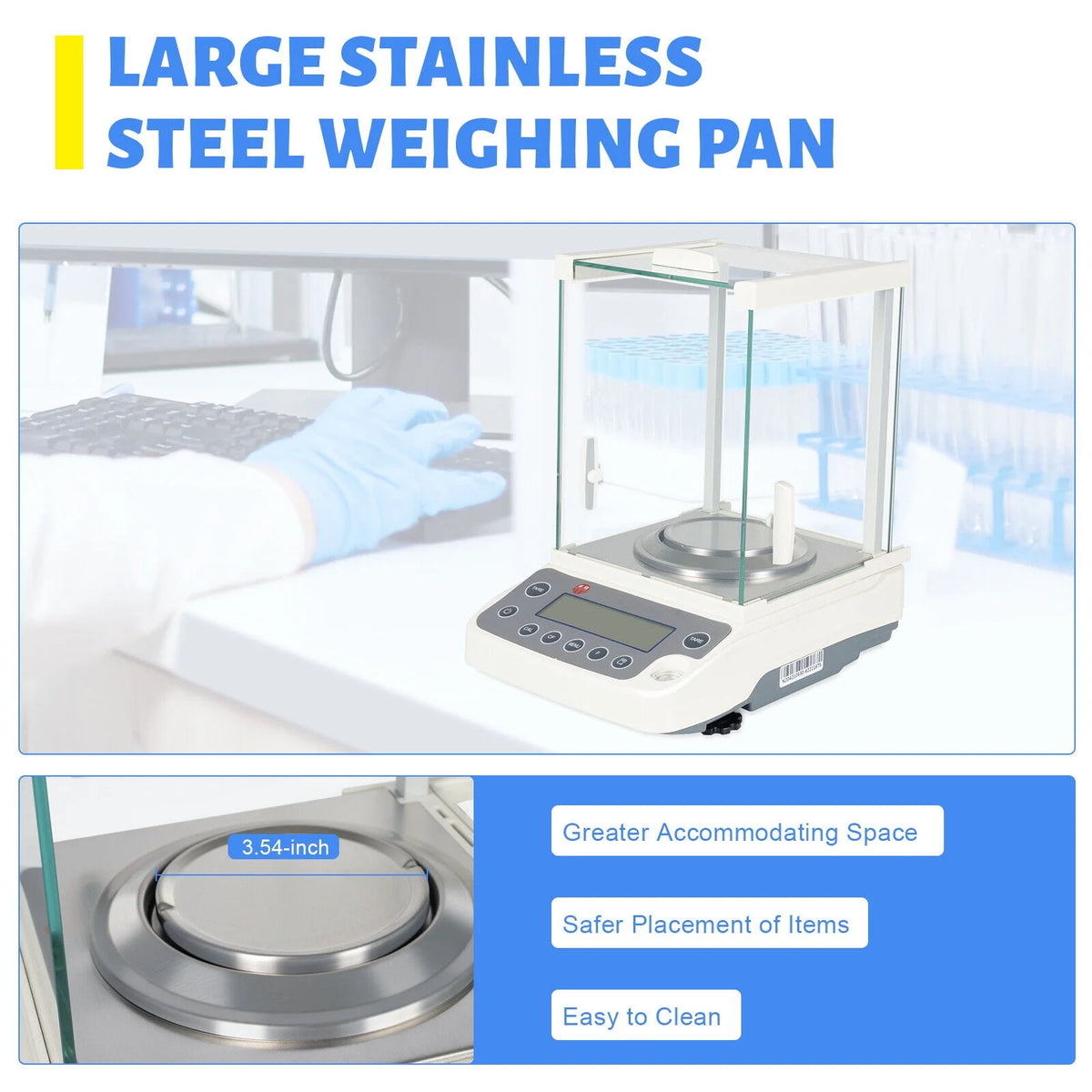 0.1 mg Electronic Analytical Balance M37994