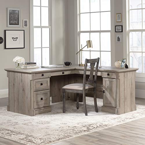 L Shaped Office Desk with Drawers H172840