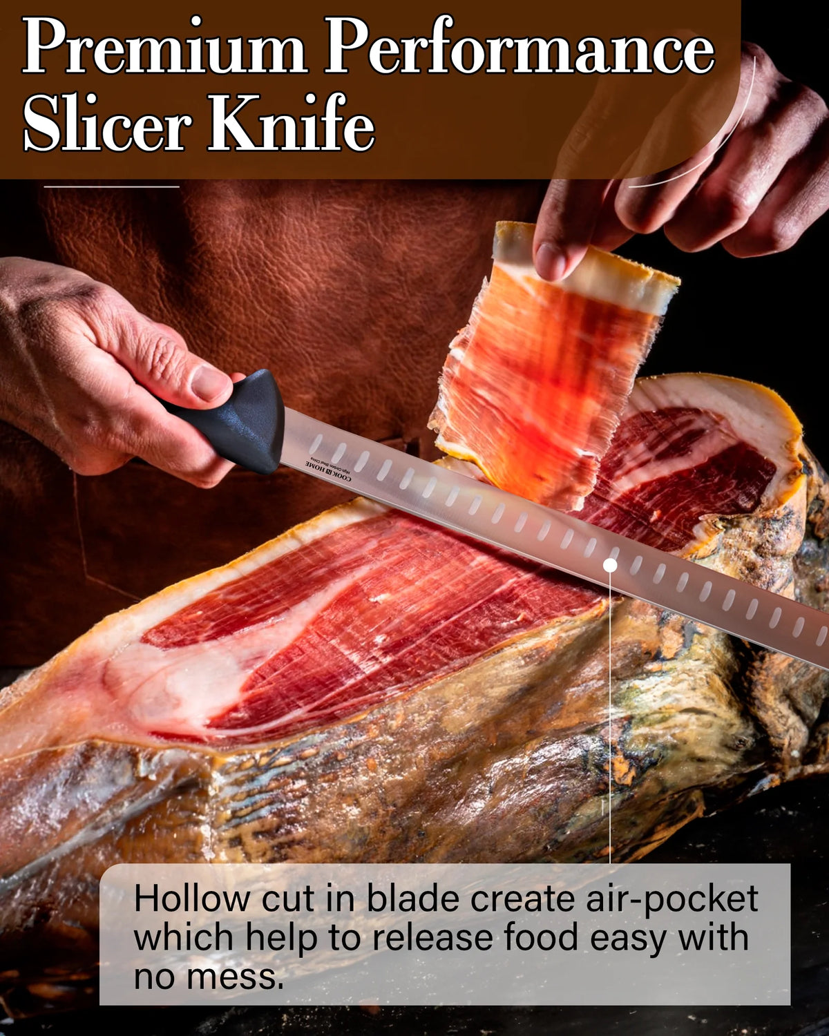11-inch High Carbon Stainless Steel Slicing Carving Knife O681742
