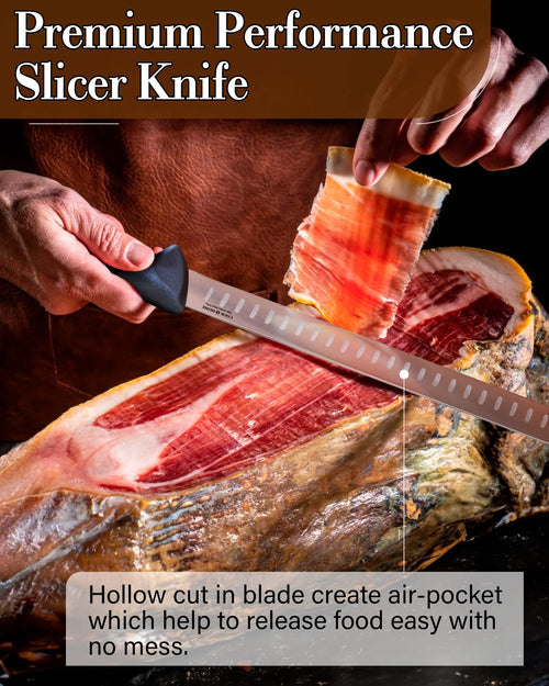 11-inch High Carbon Stainless Steel Slicing Carving Knife O681742