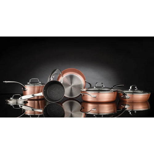 10 Piece Copper Cookware Set J301601