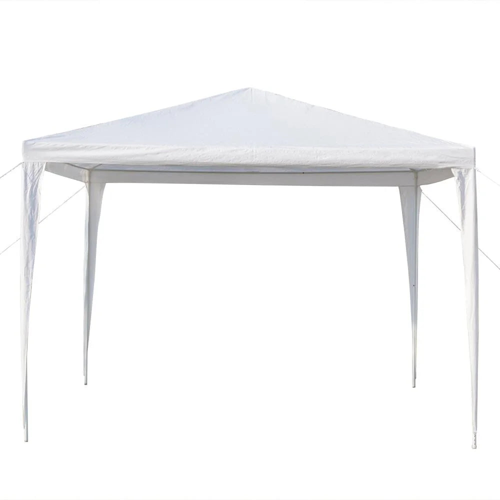 10' x 10' White Canopy Tent with 4 SideWalls O6211