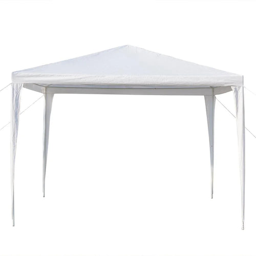 10' x 10' White Canopy Tent with 4 SideWalls O6211