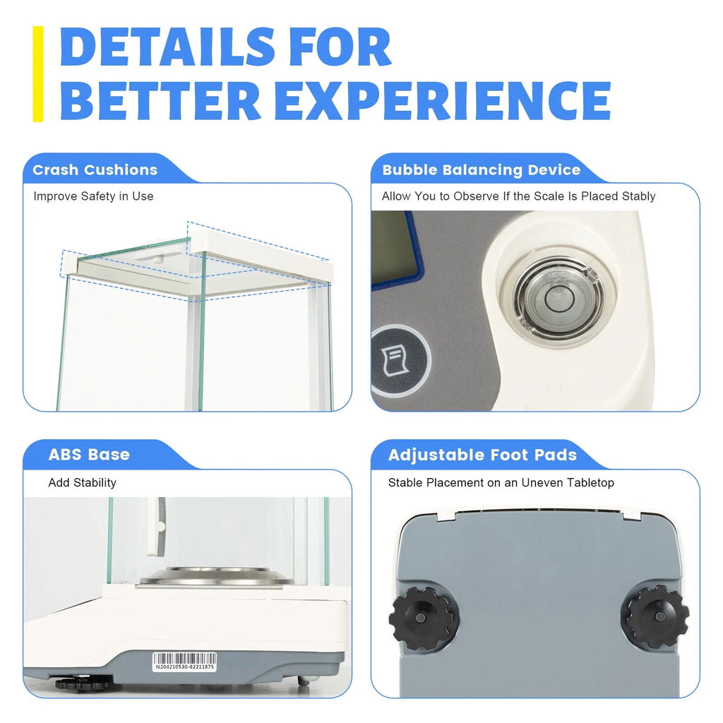 0.1 mg Electronic Analytical Balance M37994