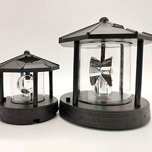 Solar LED Lighthouse with Rotating Beacon Lamp Z78106