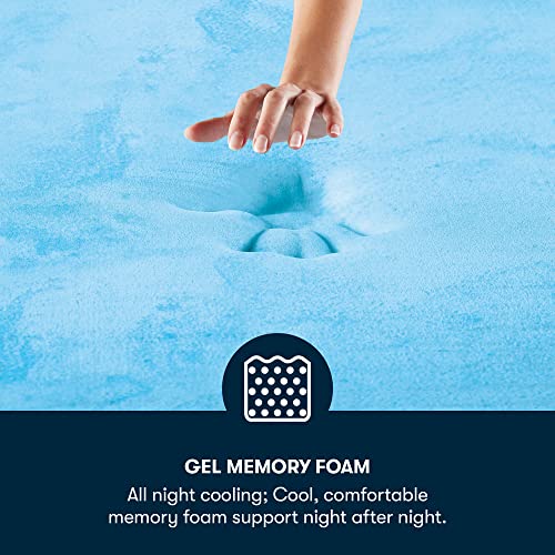 10 inch Cooling Gel Memory Foam Queen Size Medium Mattress L55428