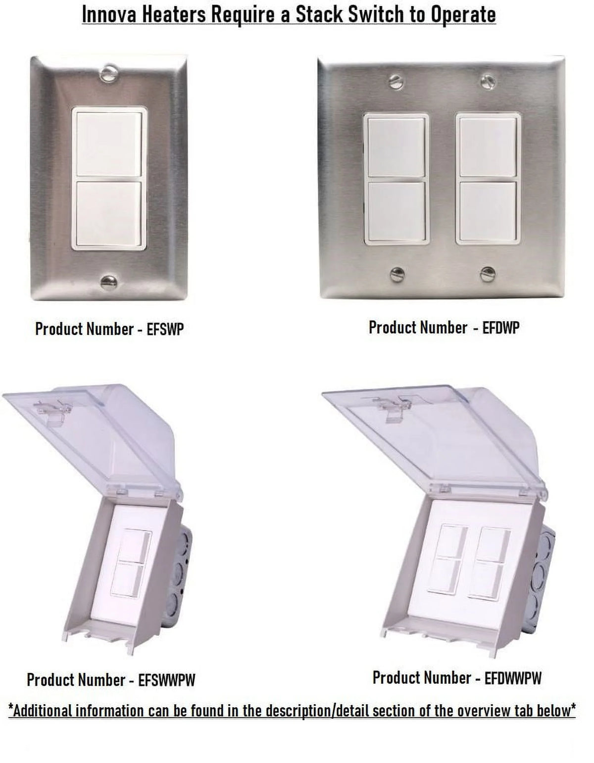 5000 Watt White Electric Infrared Heater P94691