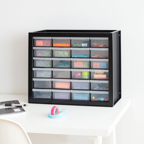 24 Drawer Stackable Storage Cabinet Z226362