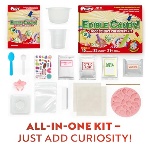 Edible Candy Making Science Kit with 40 Experiments U6969